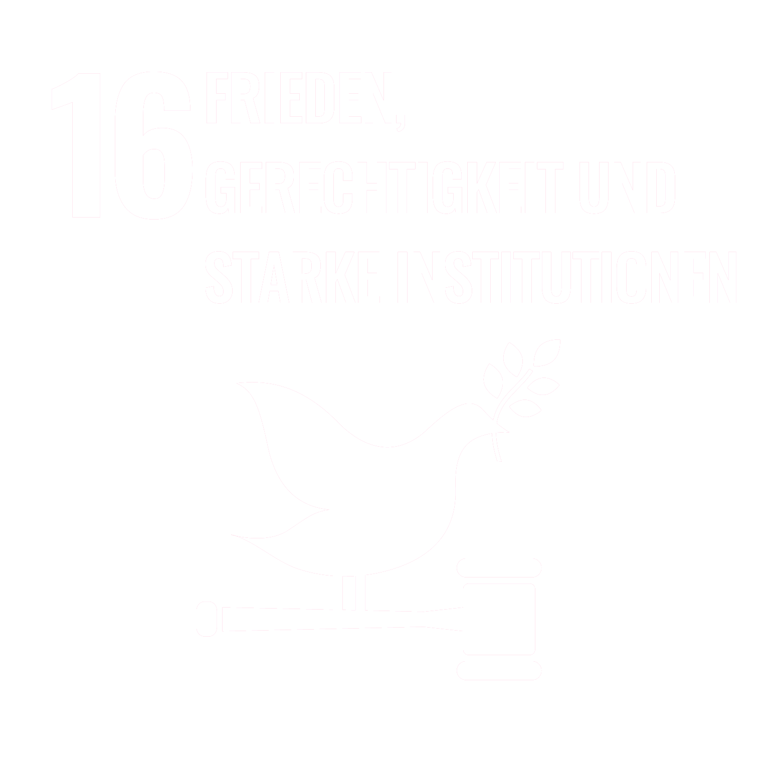 Frieden, Gerechtigkeit und starke Institutionen