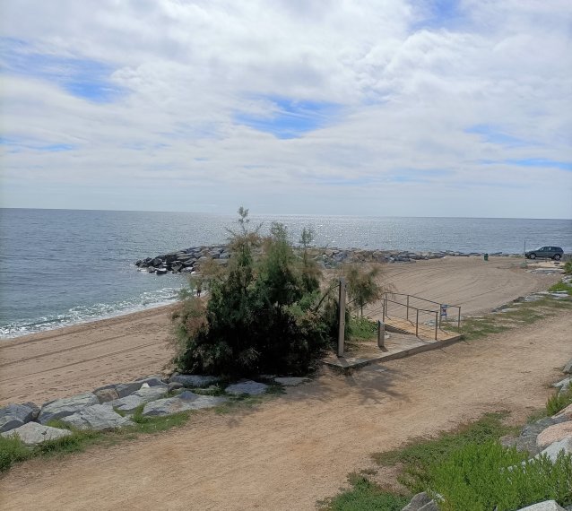 Platja de l'Estació de Sant Andreu de Llavaneres