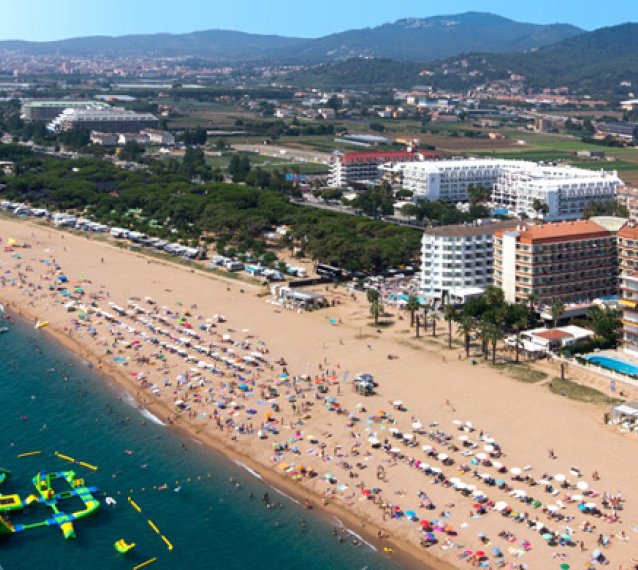 Platja de Llevant de Santa Susanna